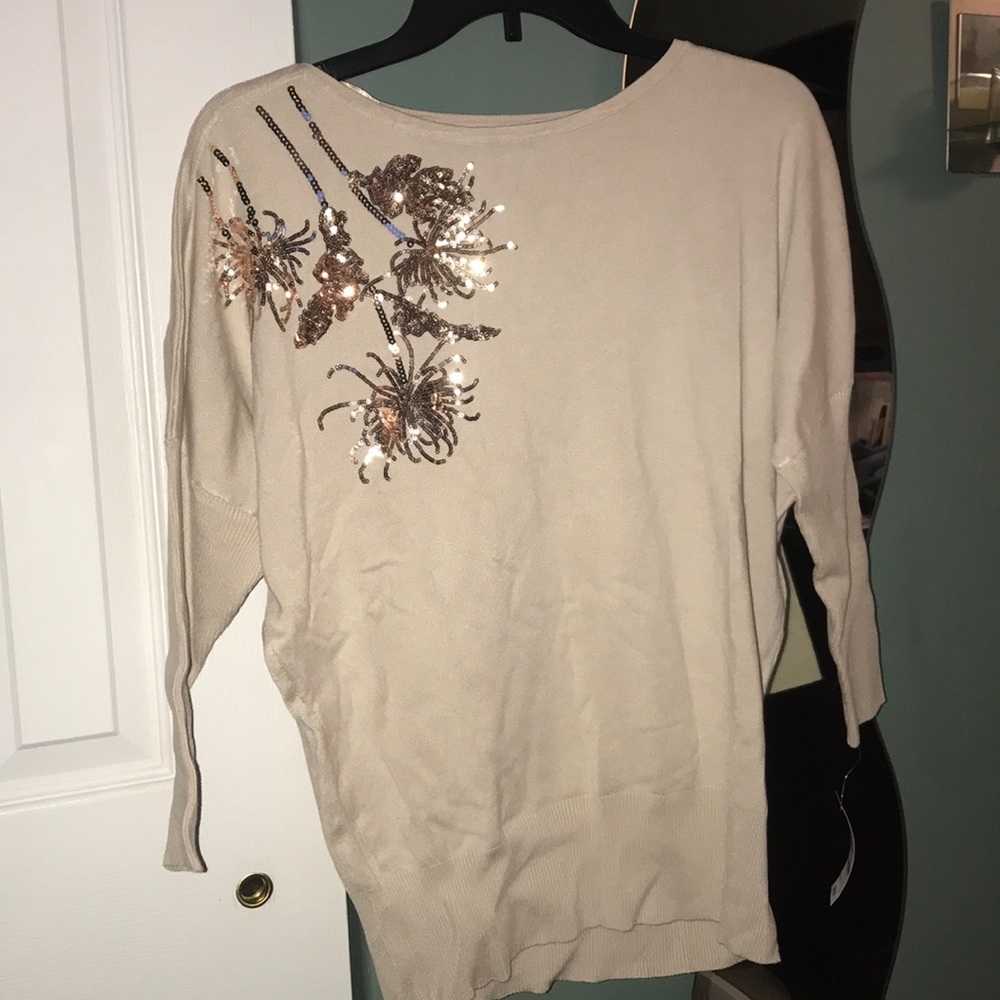 Cream shirt. BRAND NEW WITH TAG.